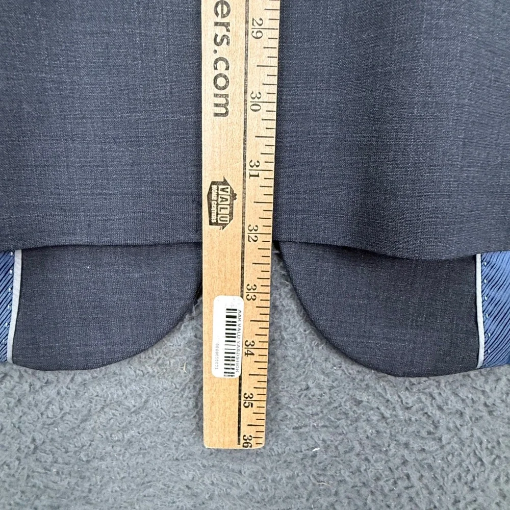 Oak Hill Blazer Mens 60 REG Grey Two Button Sport Coat DXL Big and Tall - Picture 8 of 12